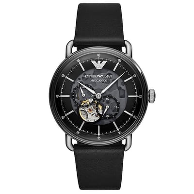Emporio Armani Horloge AR60026 Zwart