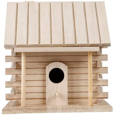 Vogelhuis Vogels Rustplaats Houten Vogels Doos Vogelnest Buiten Houten Vogelhuis Opknoping Vogelnest Hang Vogelvoederbak Opknoping Decoratie