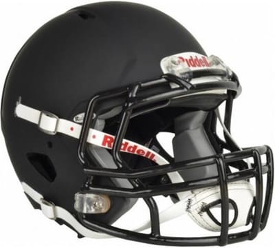 Riddell Riddell VICTOR-I Jeugd American Football Helm | Kleur: Ultra Flat Black Maat: S/M