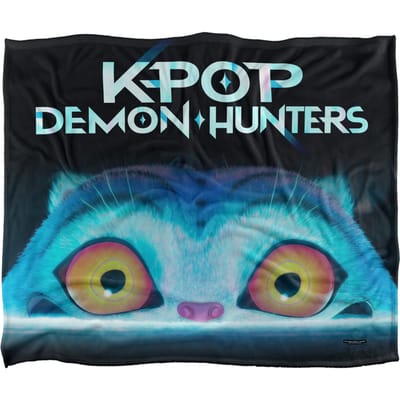 K-Pop Demon Hunters Fleece Derpy Tijger Superzacht Mouwtje (Veelkleurig)