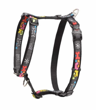 Rogz Hondentuig Fancy Dress Multi Bone Maat XL