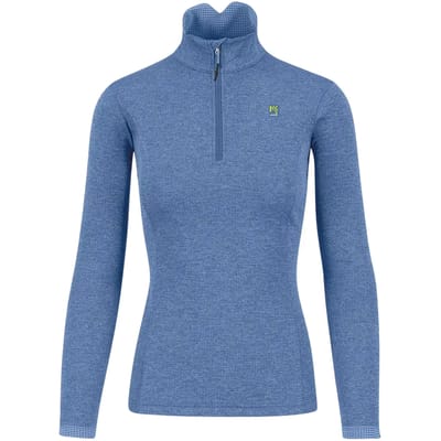Karpos Pizzocco Fleece Met Halve Rits Blauw S Vrouw