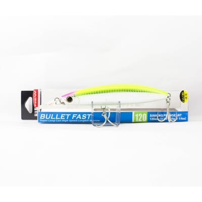 Yo Zuri Duel Hardcore Bullet Fast 120 mm Leurre Coulant F1243-HLCL (7529) white