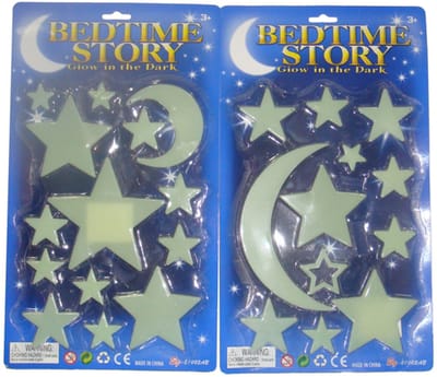 Glow in the Dark Set Maan en Sterren