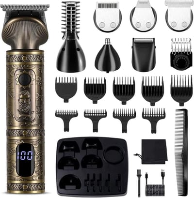 TADES® Tondeuse - Kappersset - Tondeuse Hoofdhaar - Tondeuse Mannen - Tondeuse Mannen Hoofdhaar - Tondeuze - Tondeuses - Haartrimmer - Haartrimmer Mannen - Kapper Trimmer - Baardtrimmer - Baardtrimmer Mannen - Baardtrimmers
