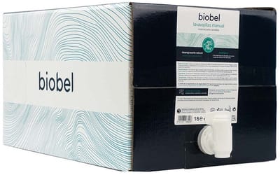 Biobel - Afwasmiddel - 18L – 100% Natuurlijk – Biologisch Afbreekbaar - Voordeelverpakking