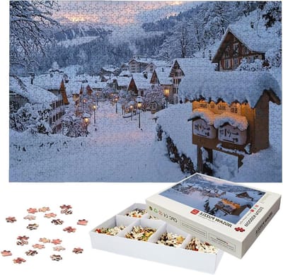 Houten Puzzel - Legpuzzel Volwassenen - Ontspanning en Uitdaging - 5000 Stukjes - 157 x 106 cm - Meerkleurig