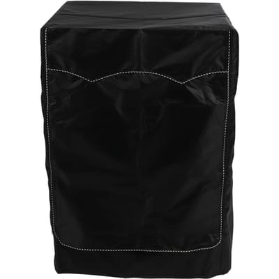Housse de machine à laver, housse de laveuse/sécheuse, convient à la plupart des machines à chargement frontal, imperméable, protection solaire, anti-poussière, toutes 60x60x88cm / 23.6x23.6x34.6in black