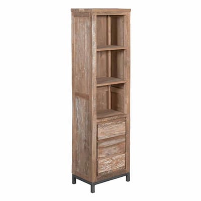 Tower Living - Venetie boekenkast - 50 cm - bruin