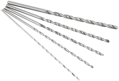 Dailygoods Boor Set - Houtboor - Extra lange boren - 150 mm - Diverse diameters - Voor houtbewerking - 5 stuks