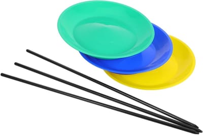 Jongleer Draaitafel - Circusplaten - Vaardigheidstraining - Elegant Ontwerp - 23.50 CM - Diverse kleuren