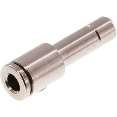 4mm x 6mm Messing Insteekfitting Plug FKM [2 Stuks]
