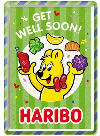 Metal Card Haribo – Get Well Soon