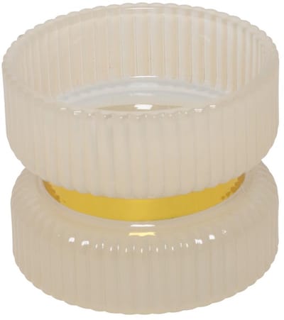 Kandelaar Sybel crème Ø9xH7cm