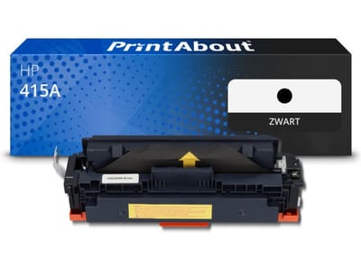 PrintAbout huismerk Toner 415A (W2030A) Zwart Geschikt voor HP