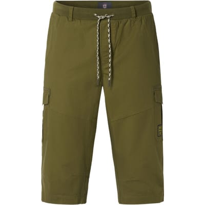 Jan Vanderstorm herren Cargobermuda - 56 - olijf - Plus Size