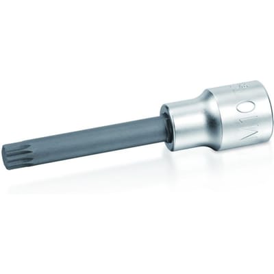 Torx-inzetstuk TOPTUL 1/2 inch M10 lang 12-kant