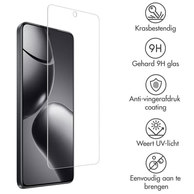 Accezz Screen Protector - Geschikt voor Xiaomi 14T / Xiaomi 14T Pro - Gehard Glas Screenprotector