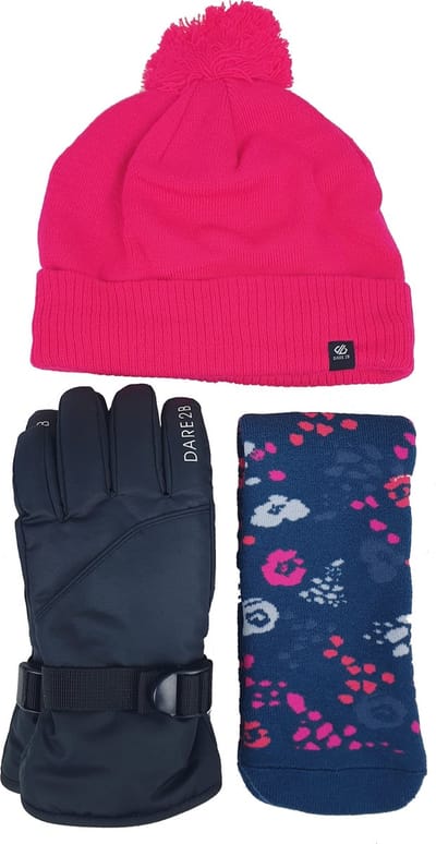 Dare2B Girls Ski Accessories Set (8-10Jaar)