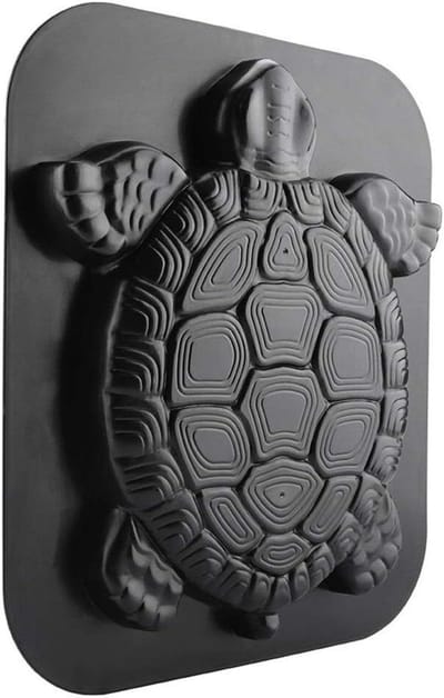 Betonmalen - Steen mallen - Tuinpad maken - Herbruikbaar plastic - 44x31x4.5cm - Zwart