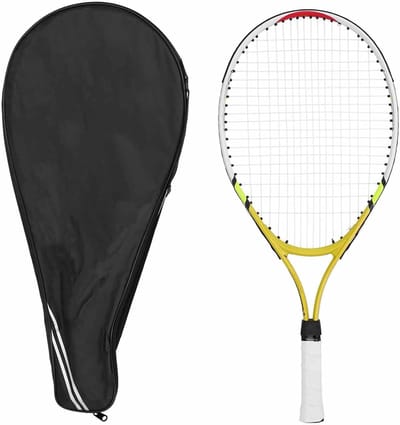 Tennisracket voor Kinderen met Aluminium Frame - Geschikt voor Jongens en Meisjes - Ideaal voor Training en Sportontwikkeling