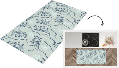 Keukenloper - Loper keuken - Patronen - Tuin - Takken - 120x60 cm - Keukenloper vinyl