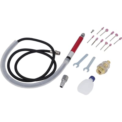Lucht Micro Slijpmachine Kit 18in 58000RPM Multifunctionele Lucht Aangedreven Micro Matrijsslijpmachine Kit