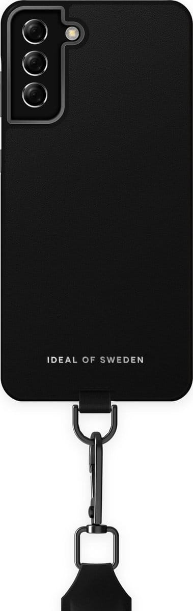 ideal of sweden phone necklace case geschikt voor samsung galaxy s21 plus intense black