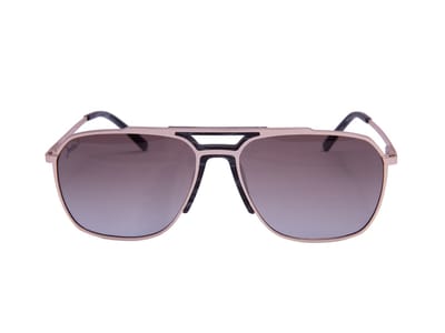 Jackie L Le Mans JL-0579A mat goud – bruin dégradé polarised TAC - UV400