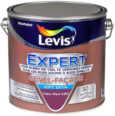 Levis - Expert Gevel Mix - Clear Red A80 - Mengverf - 2,5 L