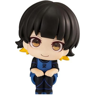 Isagi Yoichi Pop Blue Lock Actiefiguren Q Versie Chigiri Hyoma Bachira Meguru Nagi Seishiro Model PVC Ornament Speelgoed black