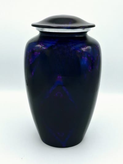 Urn - Grote Urn - Purple Marble 74309