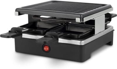 SNJY® Grill Apparaat - Bakplaat Electrisch - Tafelgrill - 600 W - Zwart