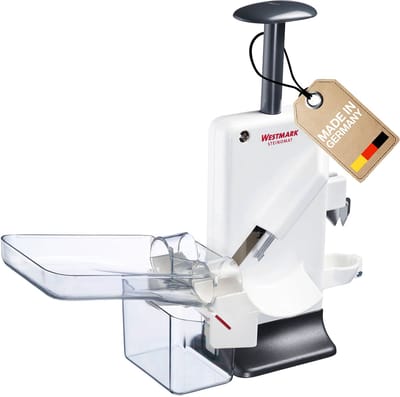 Westmark Double Pitter & Plum Pitter Steinomat – Turbo Conservenhulp voor Kersen, Pruimen & Co – Zwarte editie, antraciet