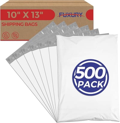 Verzendzakken - Enveloppen Post - Kleding Verzenden - Waterdicht Scheurvast - 25 x 33 cm 500 Stuks - Wit