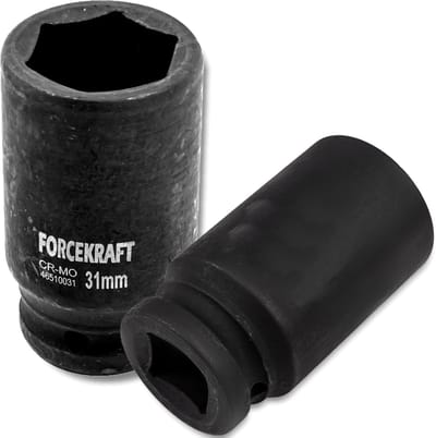Forcekraft Doplagssleutel 31mm 3/4" zeshoekig