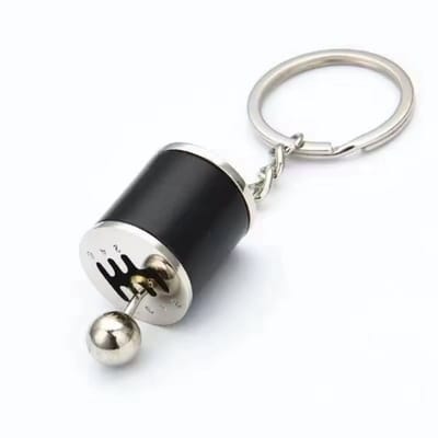 Scoby - Sleutelhanger - Versnellingsbak Sleutelhanger - Autoliefhebber Accessoire - Gearbox Keychain - Grappige Sleutelhanger