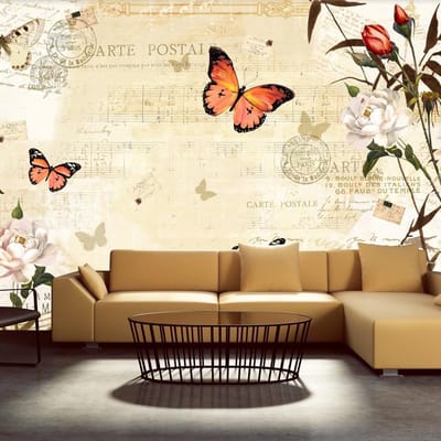 Fotobehang – Behangpapier - Fotobehang - Melodies of butterflies 350x245 - Artgeist