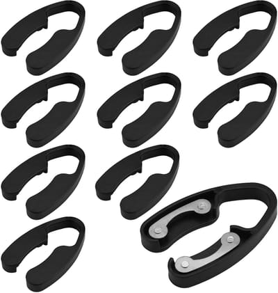 Dailygoods- Capsulesnijder - 10 stuks - Wijnfles Foliesnijder - Ergonomisch Ontwerp - Wandmontage - Duurzaam Materiaal - Veilig in Gebruik