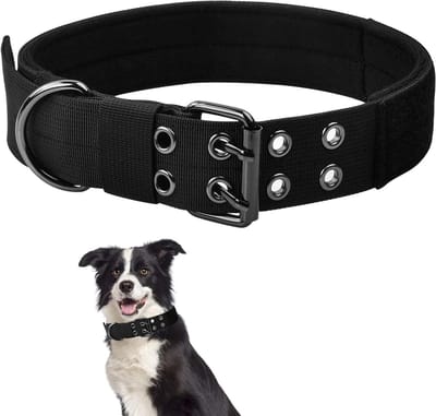 Verstelbare en Zachte Hondenhalsband voor Grote en Kleine Honden, Ideaal voor Training en Wandelen