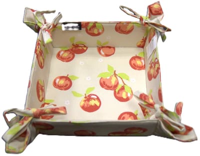 Broodmand - Stoffen mand - Appel - Breadbasket