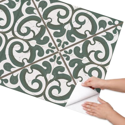 Coloray Meubel Wrap Folie - Groente Meubelfolie - 75x150 cm - Decoratiefolie Plantenwervels - Meubel Wrap Folie - Klassiek Meubelfolie - Plakfolie Meubels - Keuken decoratie - Achtergronden en patronen