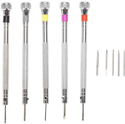 Precisie Schroevendraaiers Set - Instrument Reparatie Tools - Kleine Reparatie Werkzaamheden - Gelegeerd Staal Materiaal - 5 Delig