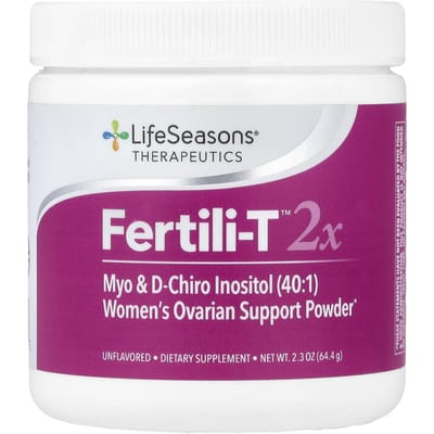 LifeSeasons, Therapeutics, Fertili T™ 2x, Zonder smaak, 2.3 oz (64.4 g)