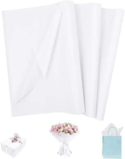 Kleurige Tissue Paper voor Cadeauverpakking, 35 Vellen van 50cm x 70cm voor Verjaardag, Bruiloft en Babyshower Decoratie