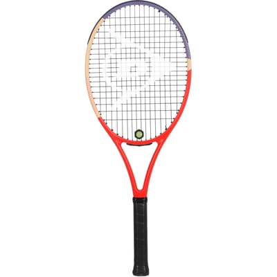 Dunlop- Tennis Racket- TRISTORM TEAM 100 G1- Red/Peach/Purple