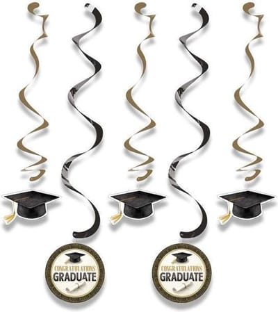Handdecoratie Classic Graduation (5st)