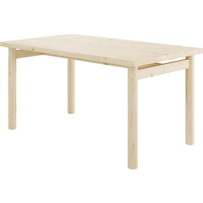 Karup - Pace eettafel - 101 Blanke Lak - transparant