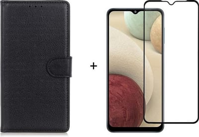 Telestore Telefoonhoesje - Book Case - Geschikt Voor Samsung Galaxy A32 5G - Zwart