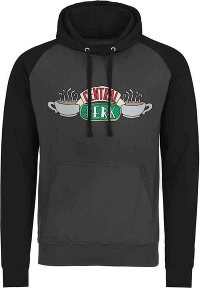 Friends Hoodie/trui -S- Central Perk Grijs/Zwart
